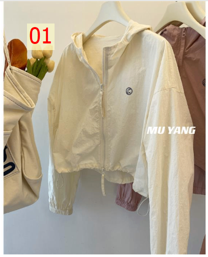 24HA147.01 - ÁO KHOÁC CHỐNG GIÓ NỮ