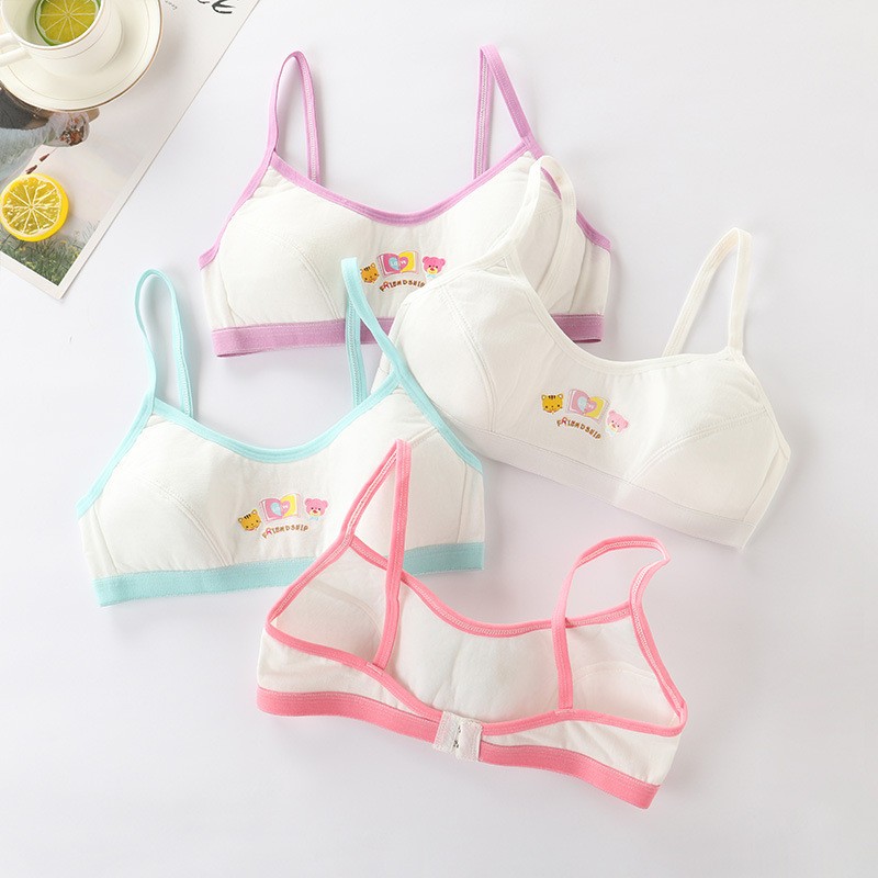 24HA167.31 - SET 4 ÁO NGỰC BÉ GÁI