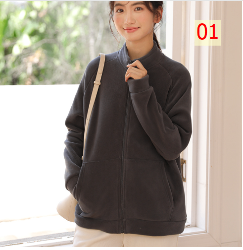 24HA177.09 - ÁO KHOÁC LÔNG CỪU NỮ