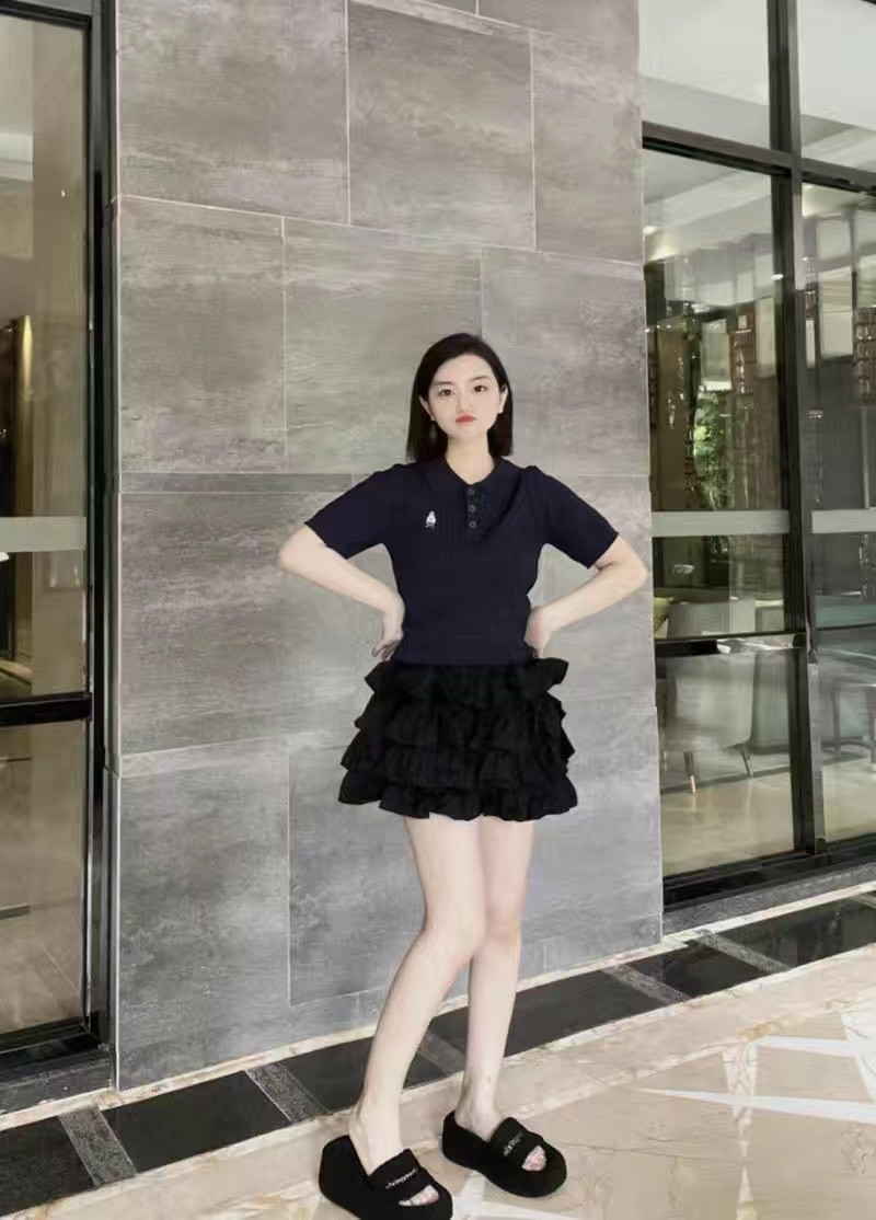 24HA177.18 - ÁO DỆT KIM NỮ CACHE CACHE