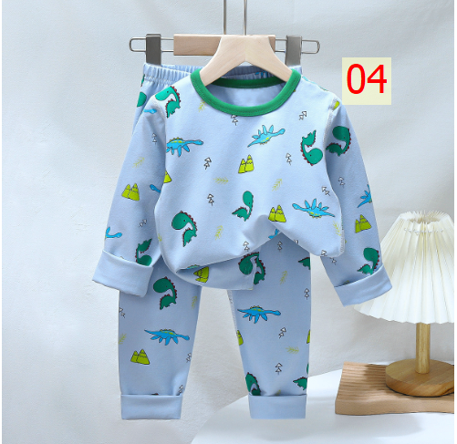 24HA187.02 - BỘ COTTON DÀI TAY CHO BÉ