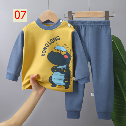 24HA187.25 - SET 2 BỘ MẶC NHÀ COTTON CHO BÉ