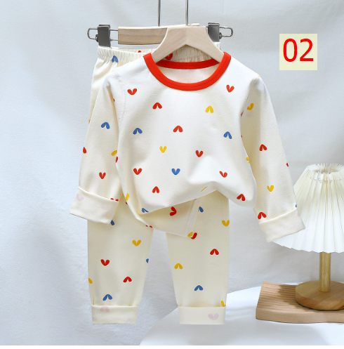 24HA187.02 - BỘ COTTON DÀI TAY CHO BÉ