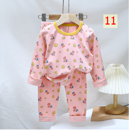 24HA187.02 - BỘ COTTON DÀI TAY CHO BÉ