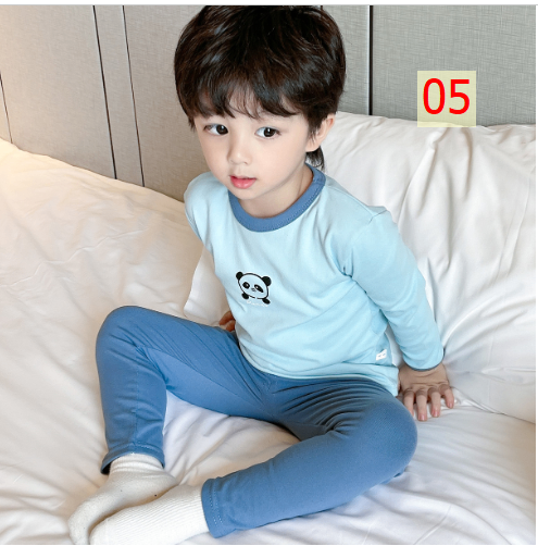24HA197.03 - SET 2 BỘ NỈ TUYẾT NHUNG CHO BÉ