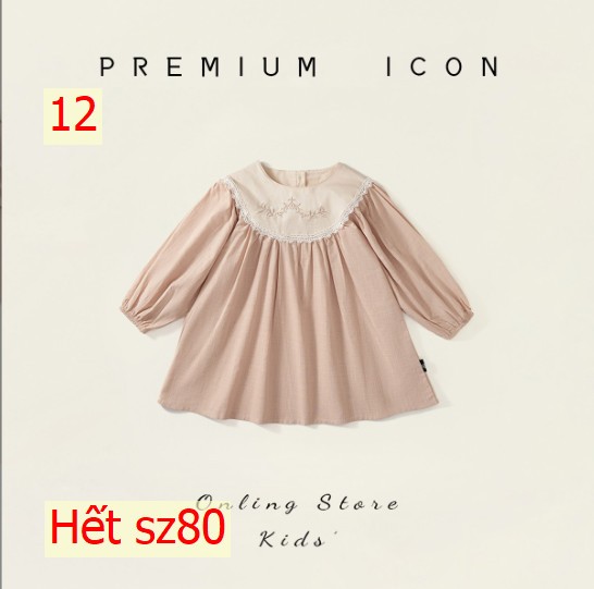 24HA197.25 - VÁY THU ĐÔNG BÉ GÁI PREMIUM