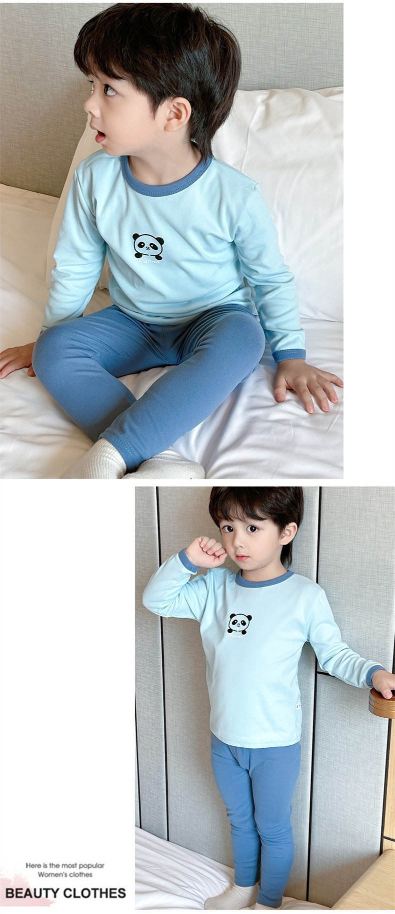 24HA197.03 - SET 2 BỘ NỈ TUYẾT NHUNG CHO BÉ