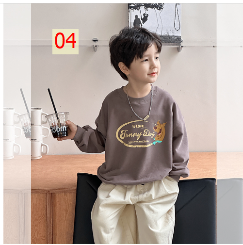 24HA197.22 - ÁO NỈ CHO BÉ HÃNG AMBB