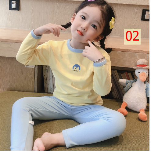 24HA197.03 - SET 2 BỘ NỈ TUYẾT NHUNG CHO BÉ