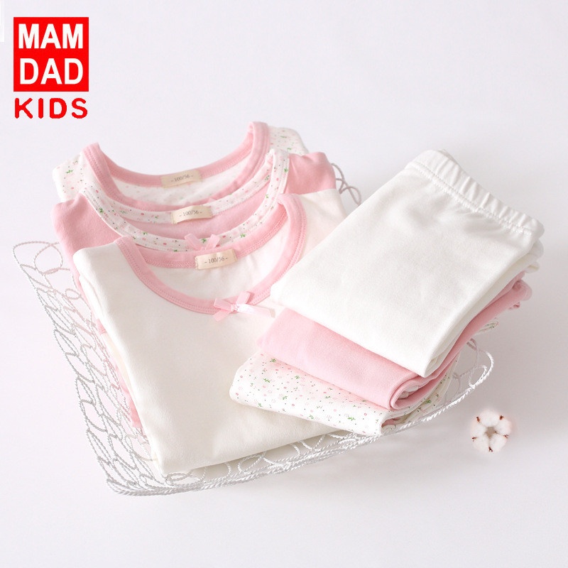 24HA207.08 - BỘ MĂC NHÀ MAMDADKIDS BÉ GÁI