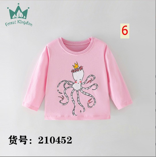 24HA207.03 - SET 2 ÁO FOREST KINGDOM BÉ GÁI