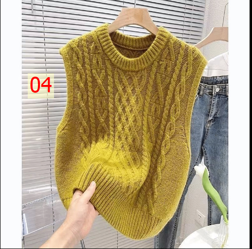 24HA217.09 - ÁO GILE LEN VẶN THỪNG NỮ