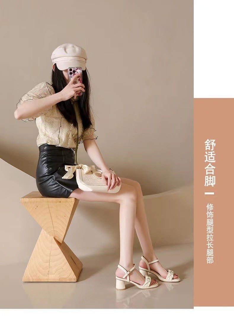 24HA227.03 - SANDAL BASIC 2 MÀU CHO NỮ