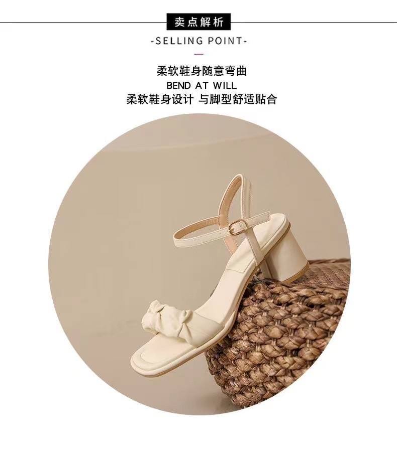 24HA227.03 - SANDAL BASIC 2 MÀU CHO NỮ