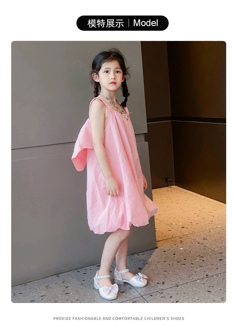 24HA227.29 - GIÀY CAO GÓT BLING CHO BÉ