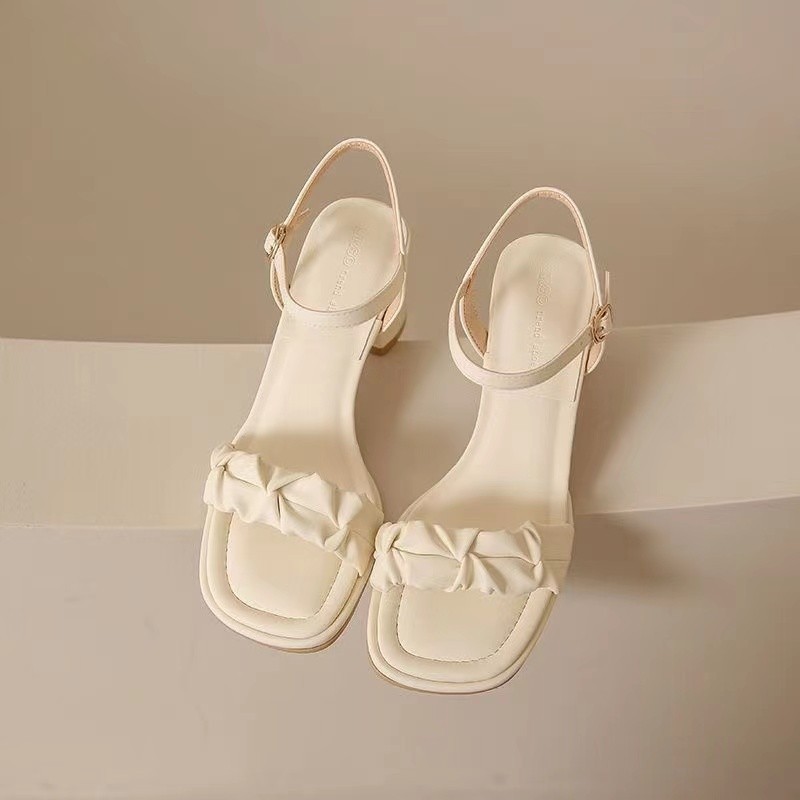 24HA227.03 - SANDAL BASIC 2 MÀU CHO NỮ