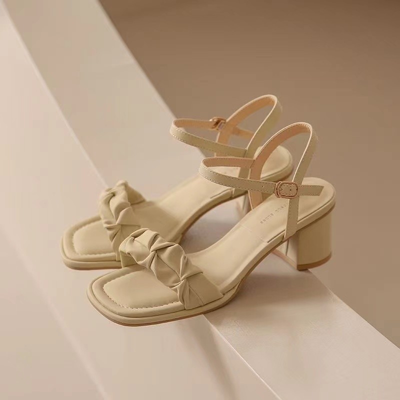 24HA227.03 - SANDAL BASIC 2 MÀU CHO NỮ