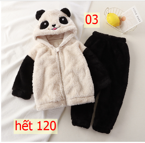 24HA227.25 - BỘ LÔNG CỪU CÓ MŨ CHO BÉ YÊU