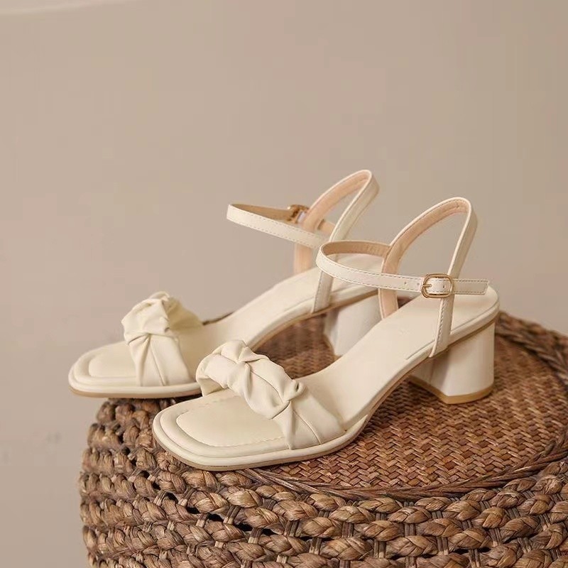 24HA227.03 - SANDAL BASIC 2 MÀU CHO NỮ