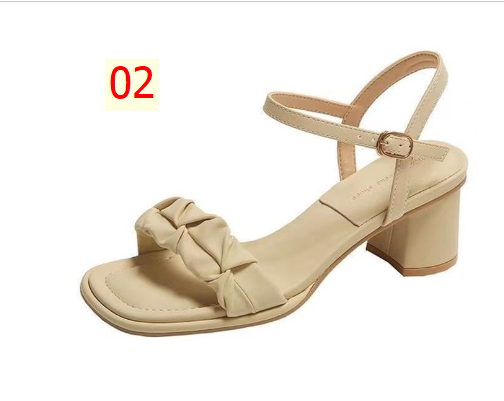 24HA227.03 - SANDAL BASIC 2 MÀU CHO NỮ