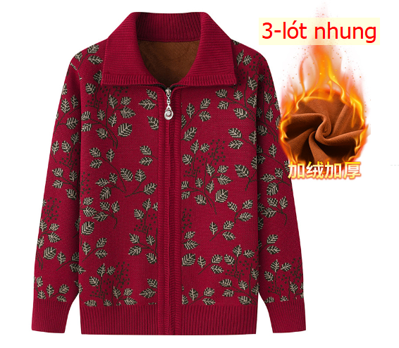 24HA237.26 - ÁO LEN QUẢNG CHÂU TRUNG NIÊN