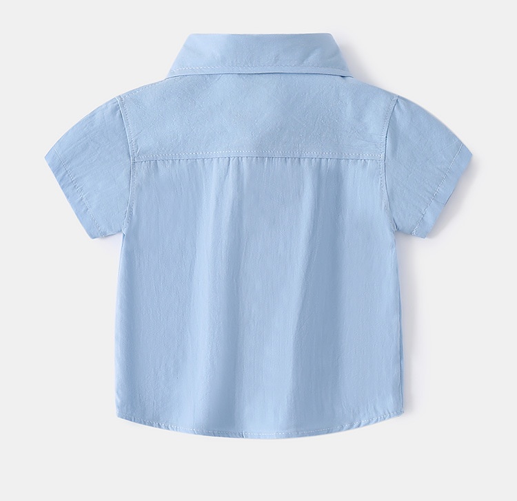 24HA237.30 - SƠ MI CỘC TAY HÌNH CON VẬT WELLKIDS