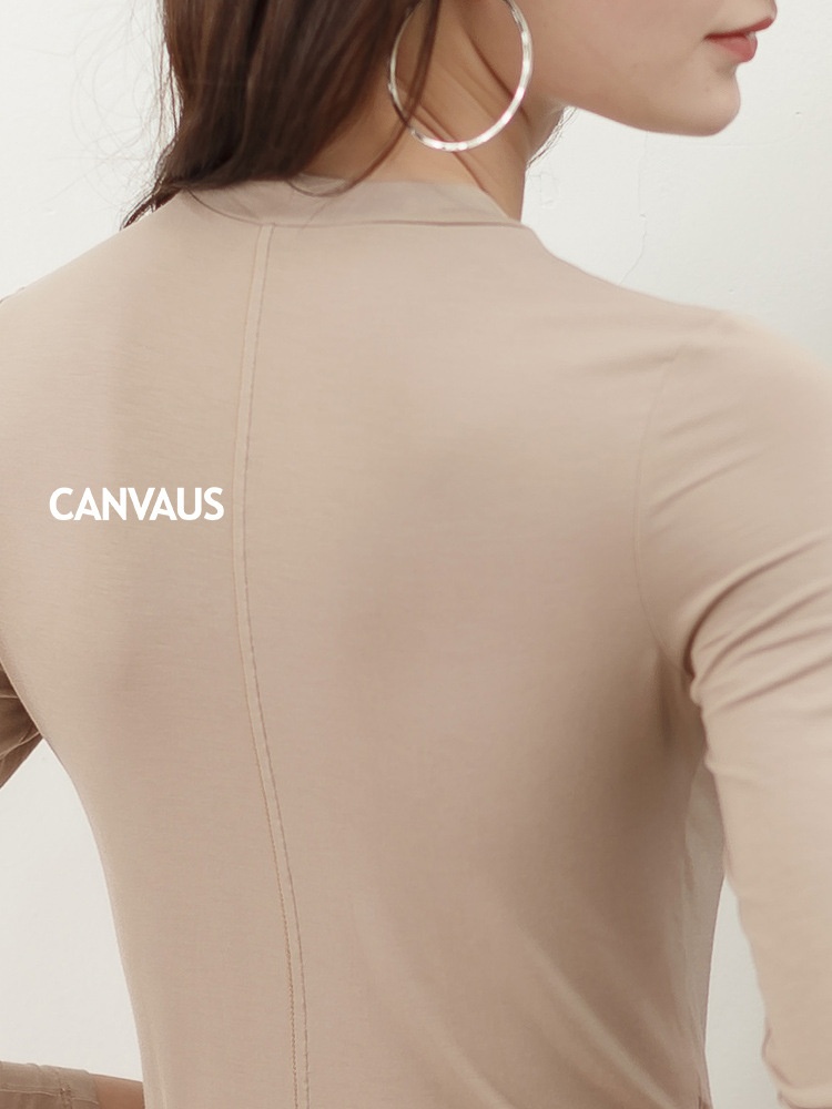 24HA237.10 - ÁO THUN CỔ 3 PHÂN HÃNG CANVAUS