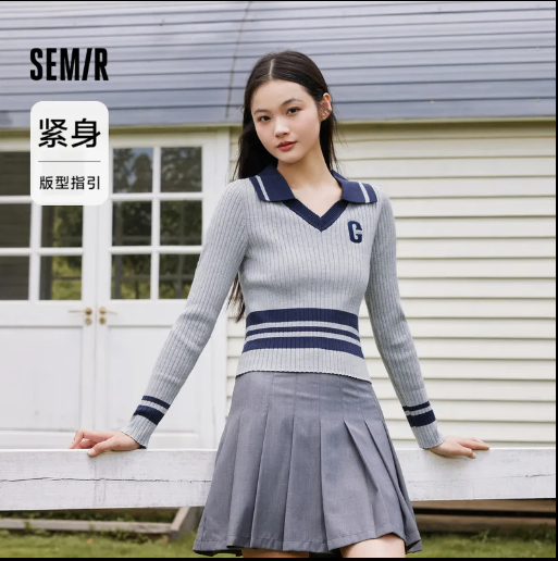 24HA237.04 - ÁO LEN NỮ SEMIR