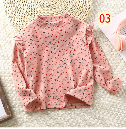 24HA247.17 - SET 2 ÁO NỈ NHUNG TĂM CHO BÉ