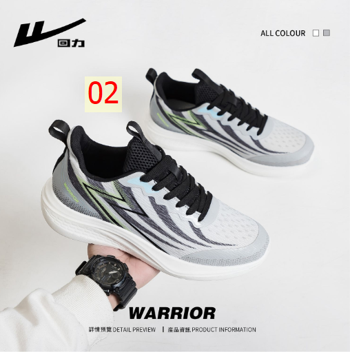 24HA247.12 - GIÀY THỂ THAO WARRIOR NAM