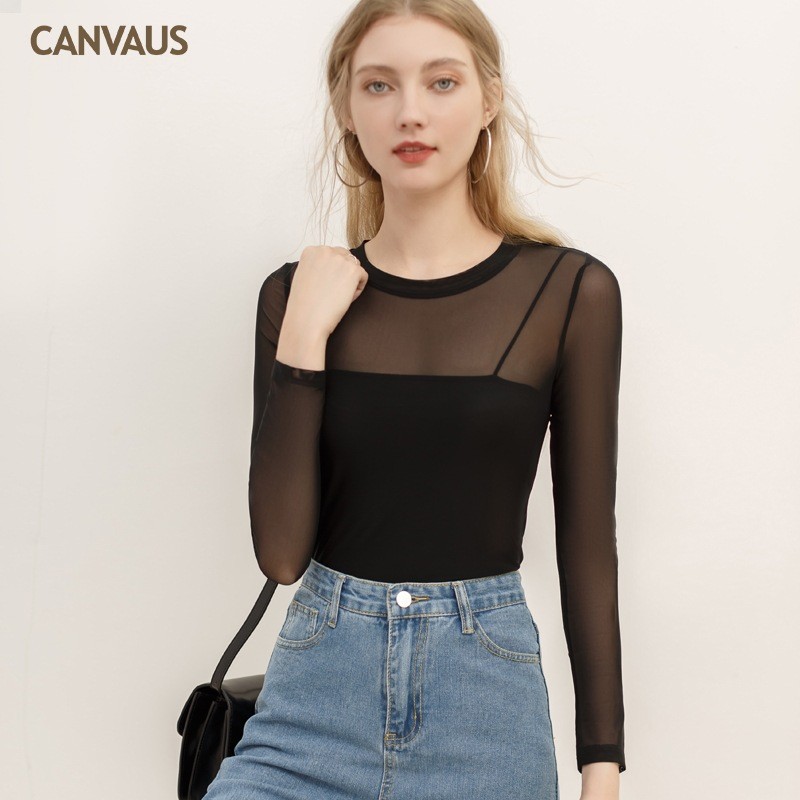 24HA247.20 - ÁO LƯỚI HÃNG CANVAUS
