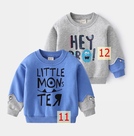 24HA257.07 - BST ÁO NỈ BÉ TRAI Wellkid