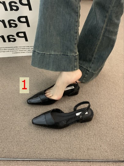 24HA257.11 - ✅ GIÀY SỤC MŨI NHỌN ĐẾ BỆT ✅