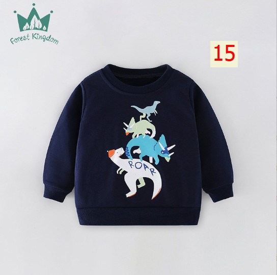 24HA257.19 - SET 2 ÁO NỈ HÃNG Forest Kingdom BÉ TRAI