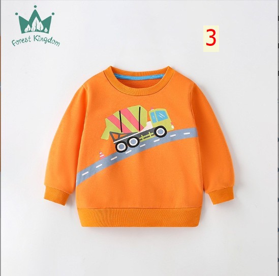 24HA257.19 - SET 2 ÁO NỈ HÃNG Forest Kingdom BÉ TRAI