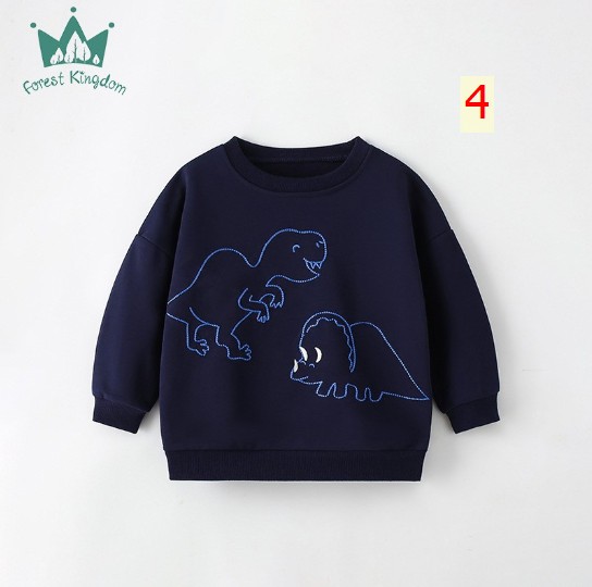 24HA257.19 - SET 2 ÁO NỈ HÃNG Forest Kingdom BÉ TRAI