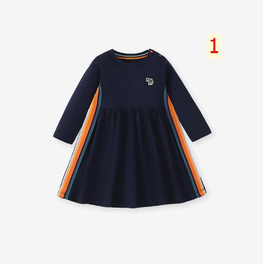 24HA257.03 - ‼‼‼VÁY THU ĐÔNG BÉ GÁI LITTLE MAVEN
