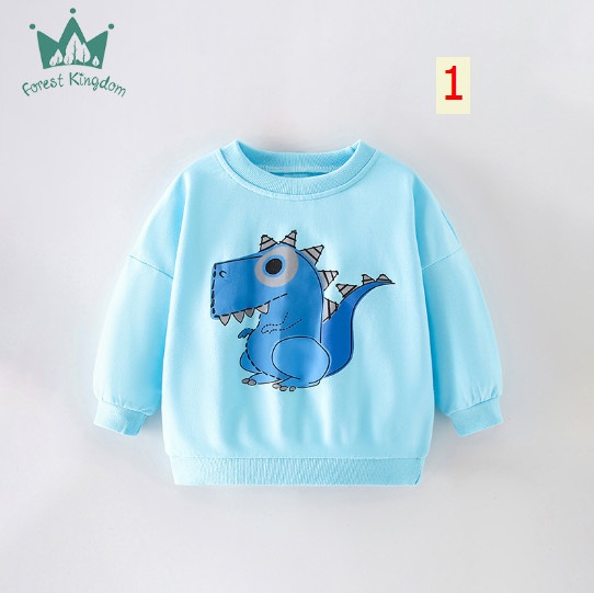 24HA257.20 - SET 2 ÁO NỈ DA CÁ HÃNG FOREST KINGDOM BÉ GÁI