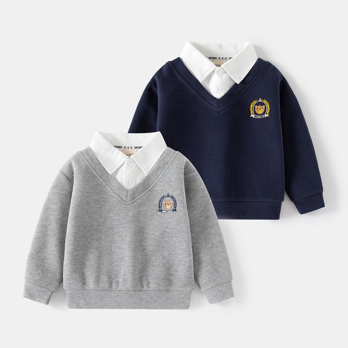 24HA257.01 - ÁO WELLKIDS CHO BÉ
