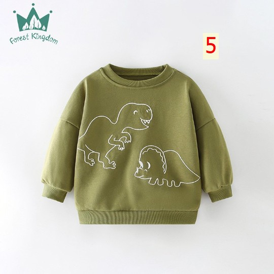 24HA257.19 - SET 2 ÁO NỈ HÃNG Forest Kingdom BÉ TRAI