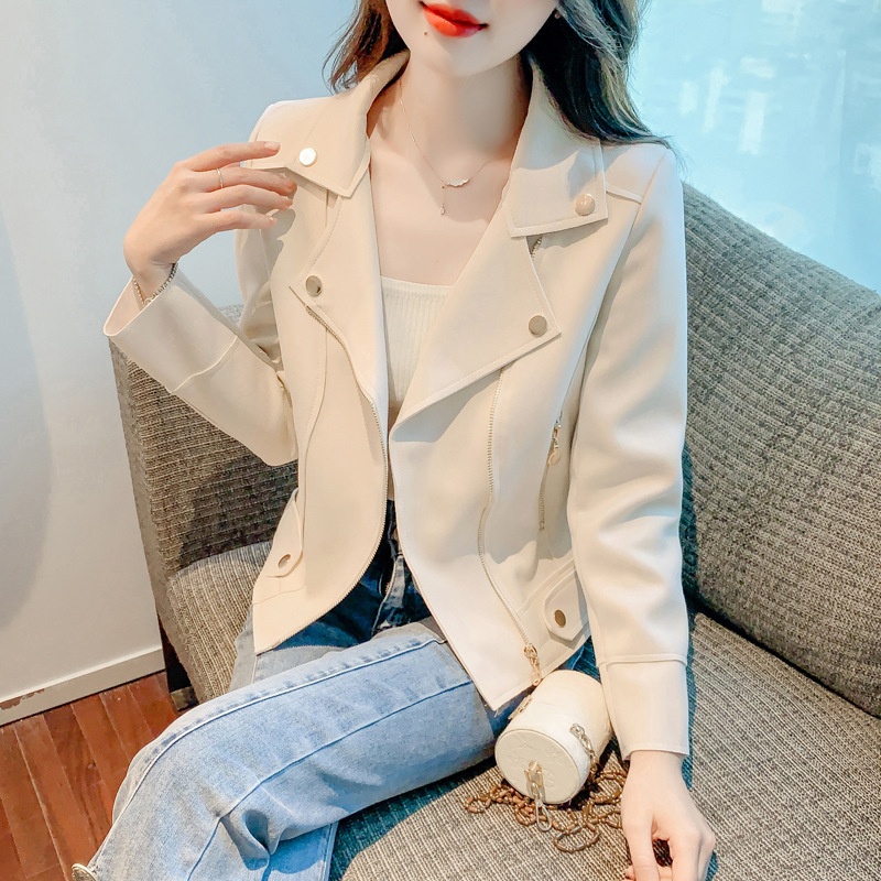 24HA267.12 - ÁO KHOÁC DA LỘN NỮ