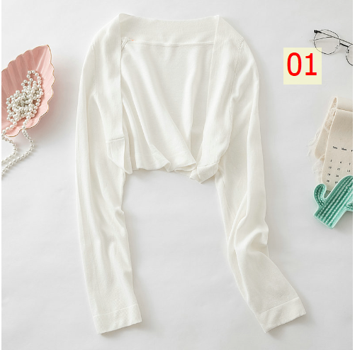 24HA267.04 - ÁO CARDIGAN DÁNG LỬNG NỮ