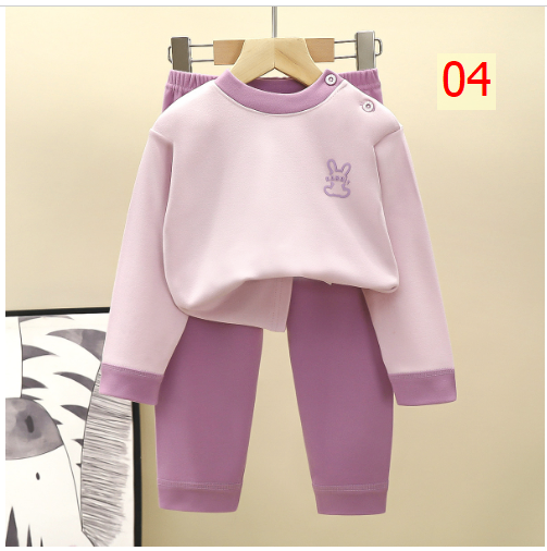 24HA267.06 - BỘ NỈ ẤM RABBIT CHO BÉ