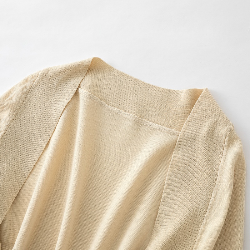 24HA267.04 - ÁO CARDIGAN DÁNG LỬNG NỮ