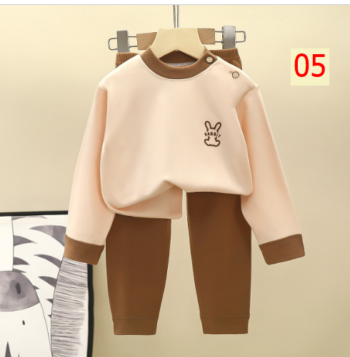 24HA267.06 - BỘ NỈ ẤM RABBIT CHO BÉ