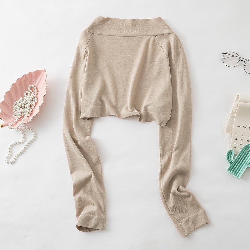 24HA267.04 - ÁO CARDIGAN DÁNG LỬNG NỮ