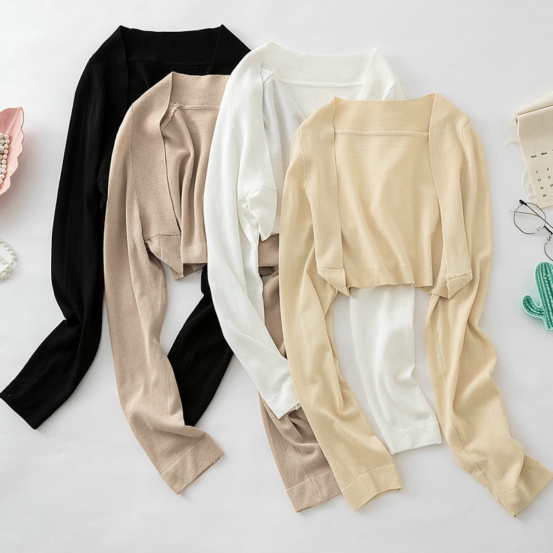 24HA267.04 - ÁO CARDIGAN DÁNG LỬNG NỮ