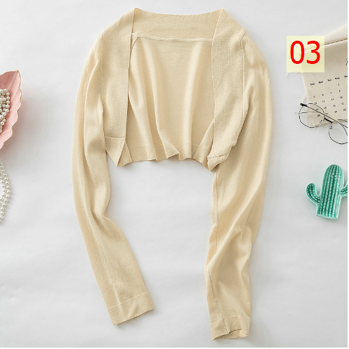 24HA267.04 - ÁO CARDIGAN DÁNG LỬNG NỮ