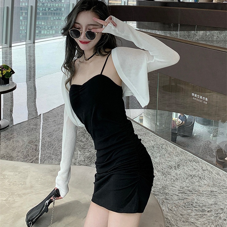 24HA267.04 - ÁO CARDIGAN DÁNG LỬNG NỮ