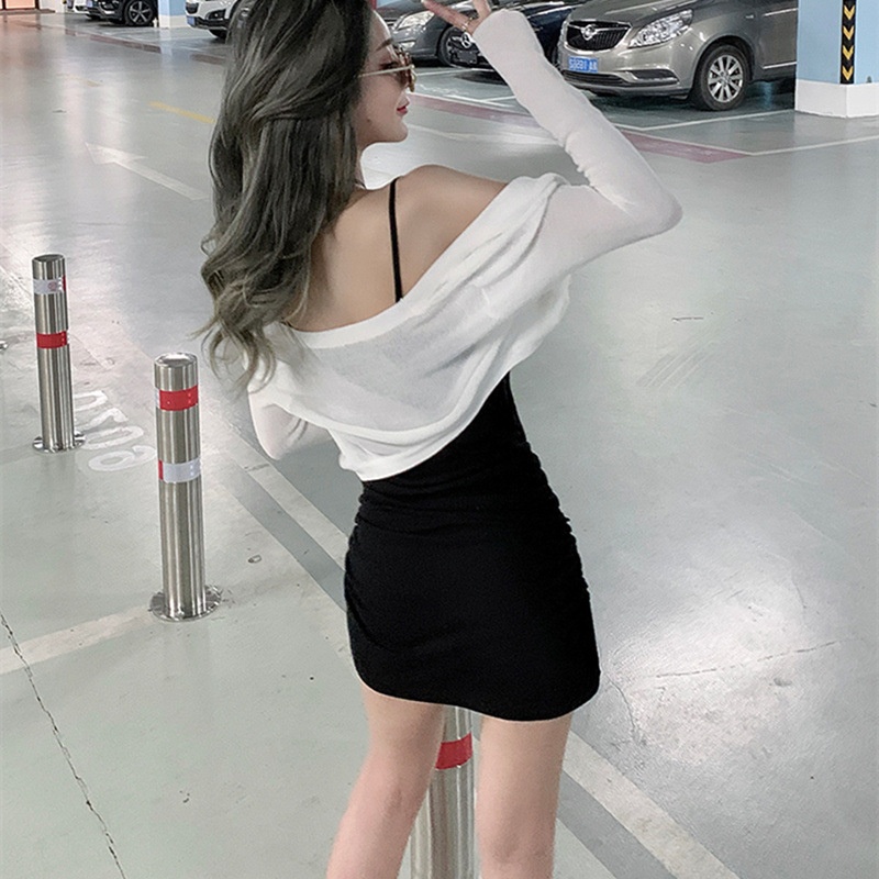 24HA267.04 - ÁO CARDIGAN DÁNG LỬNG NỮ